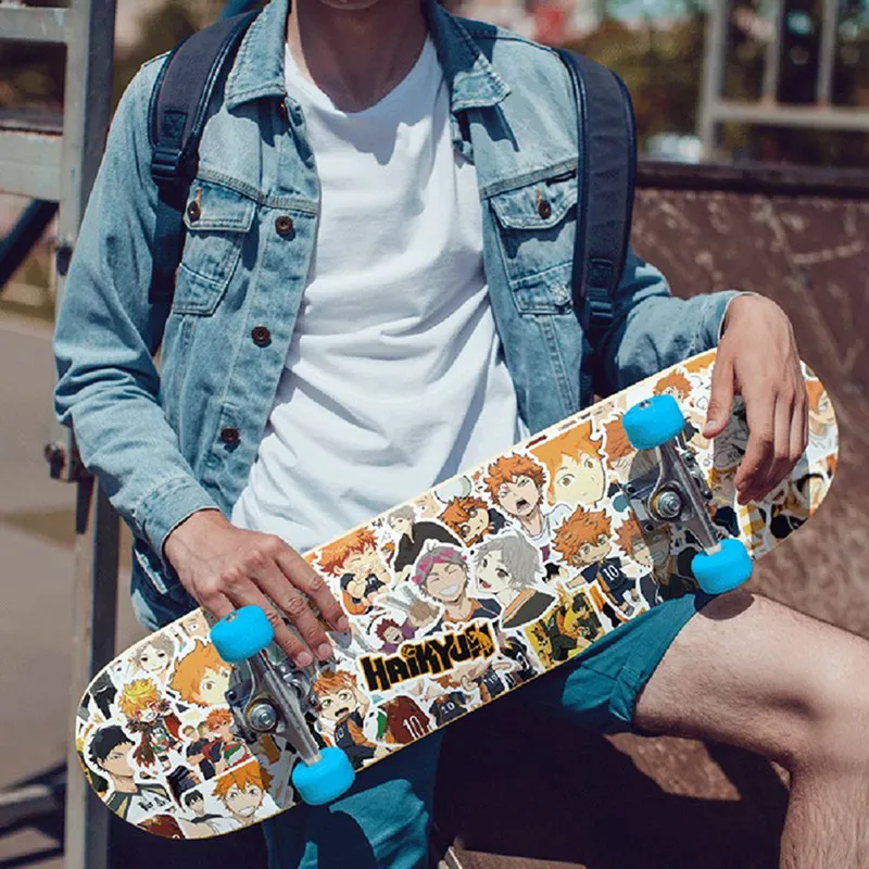 52 pcs/pack Anime Haikyuu!! Stickers Laptop Suitcase Guitar Notebook Skateboard Waterproof PVC Kids Graffiti Toys Decals
52 pcs/pack Anime Haikyuu!! Stickers Laptop Suitcase Guitar Notebook Skateboard Waterproof PVC Kids Graffiti Toys Decals