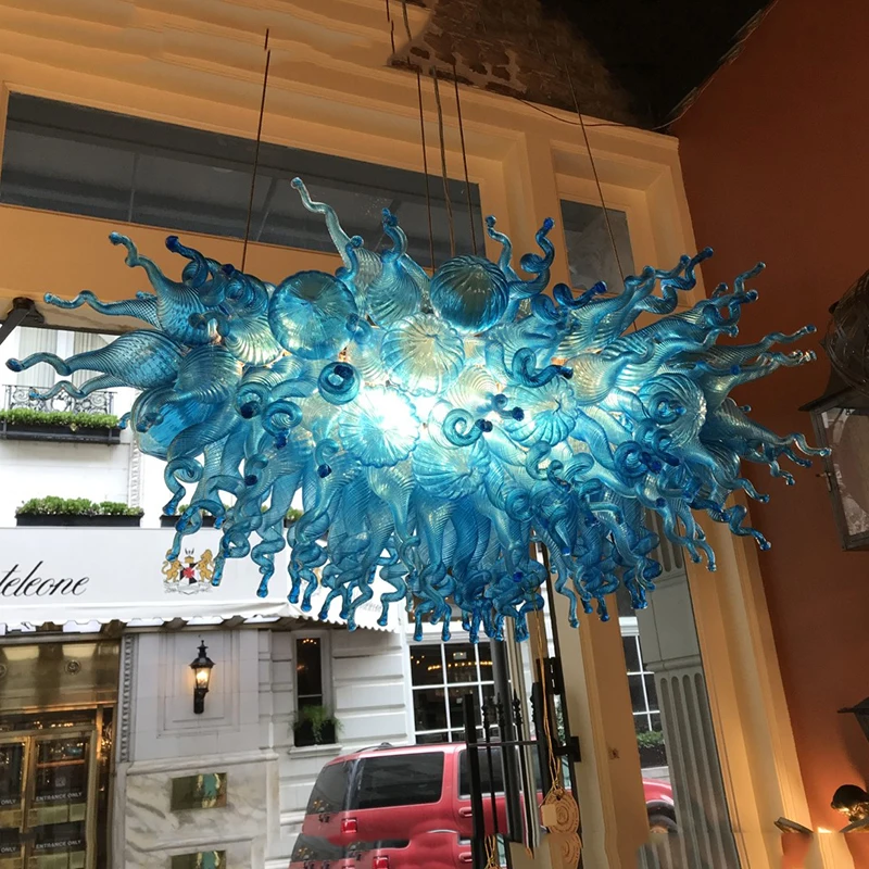 Aqua Light Fixture Designer Lamp LED Lights 100% Hand Blown Glass Chandelier Lighting Kitchen Dining Room Indoor Hanging Lamp
Aqua Light Fixture Designer Lamp LED Lights 100% Hand Blown Glass Chandelier Lighting Kitchen Dining Room Indoor Hanging Lamp