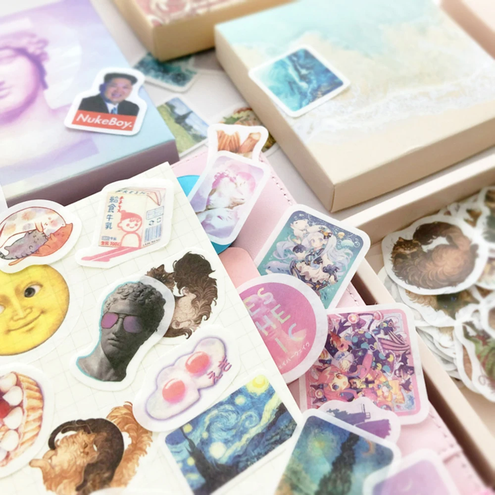 200 шт. креативные милые Мультяшные бумажные наклейки Washi коробка Стикеры для украшения дневника скрапбукинга DIY школьные принадлежности
200 шт. креативные милые Мультяшные бумажные наклейки Washi коробка Стикеры для украшения дневника скрапбукинга DIY школьные принадлежности