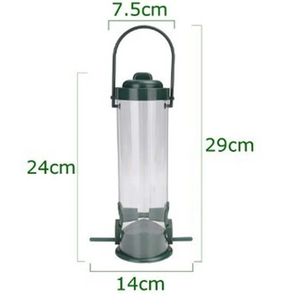 Bird Feeder Outdoor Feeding Portable Wild Birds Transparent Window Bird Water Feeders Tray Birdhouse Park Garden Tree Container
Bird Feeder Outdoor Feeding Portable Wild Birds Transparent Window Bird Water Feeders Tray Birdhouse Park Garden Tree Container