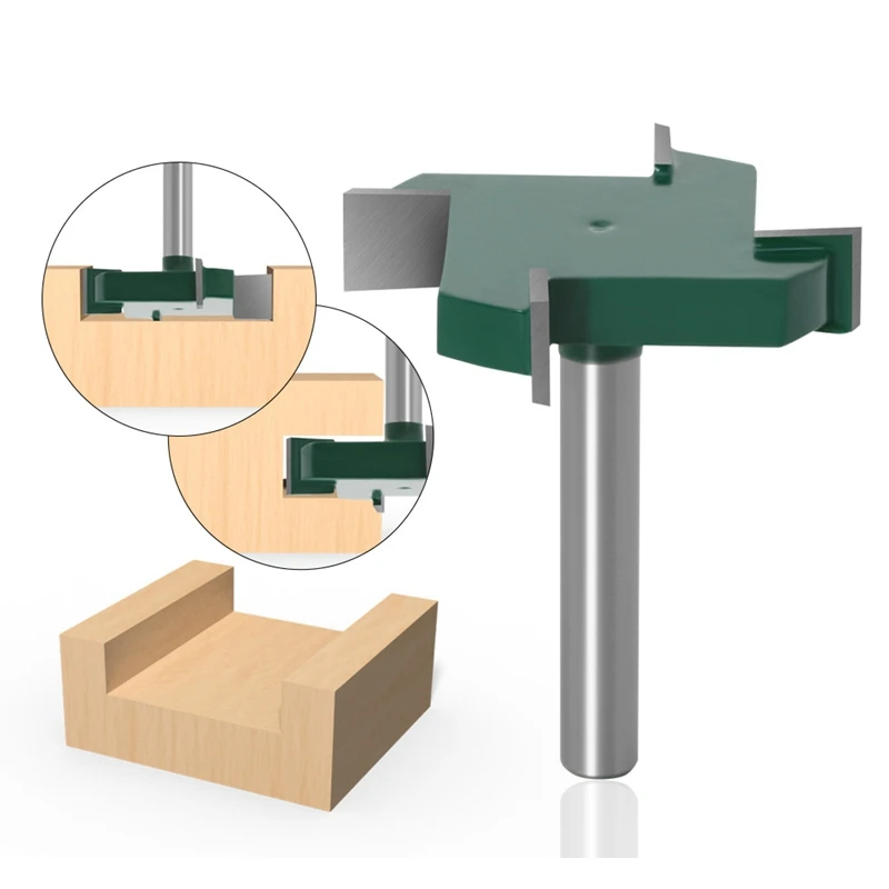 Shank 4 Edge T Type Slotting Cutter Woodworking Tool Router Bits for Wood Milling Cutter Slotting
Shank 4 Edge T Type Slotting Cutter Woodworking Tool Router Bits for Wood Milling Cutter Slotting