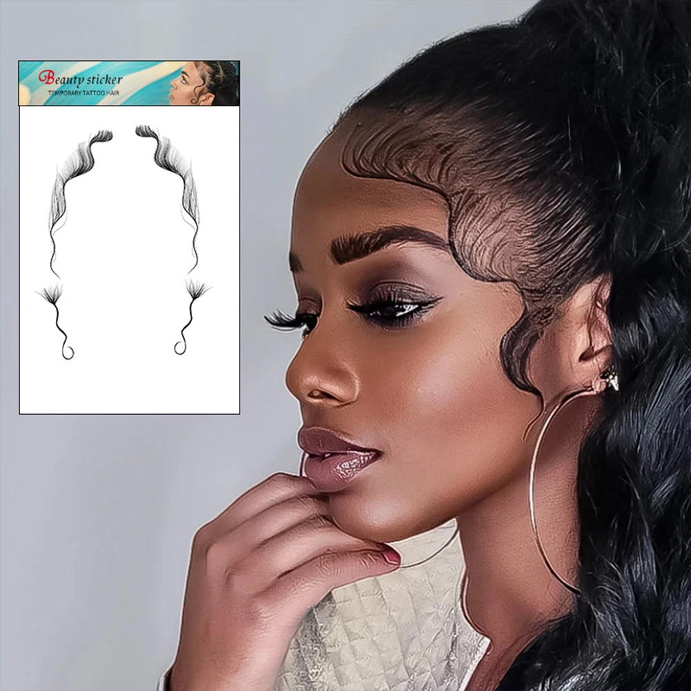 Baby Burr Tattoo Stickers 18 Kinds Of Hair Edge Ponytail Temporary Bangs Stickers Waterproof And Sweat Proof Diy Stickers
Baby Burr Tattoo Stickers 18 Kinds Of Hair Edge Ponytail Temporary Bangs Stickers Waterproof And Sweat Proof Diy Stickers