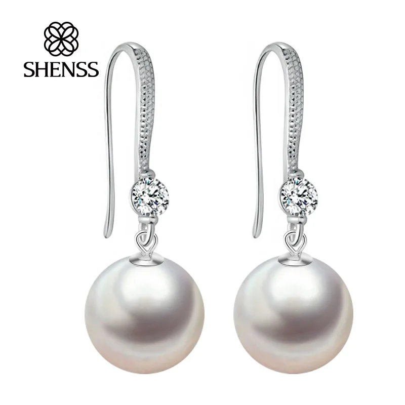 Elegant Quality Shell Pearl Earring 925 Sterling Silver Ear Hook Classic Temperament Wedding Jewelry
Elegant Quality Shell Pearl Earring 925 Sterling Silver Ear Hook Classic Temperament Wedding Jewelry