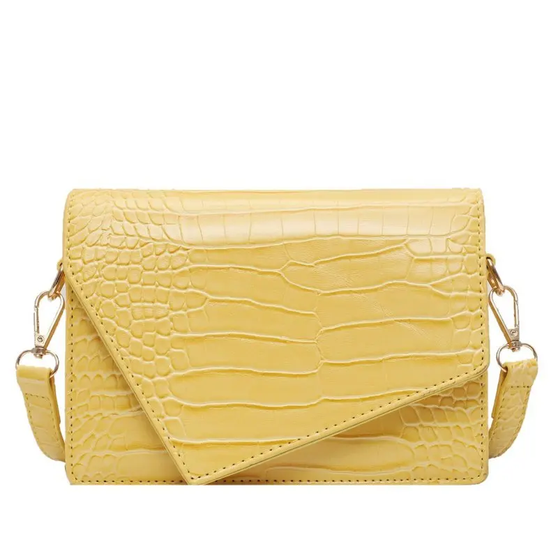 Crocodile Pattern PU Leather Shoulder Crossbody Bags For Women Solid Color Simply Style Female Summer New Handbags 2020 Designer
Crocodile Pattern PU Leather Shoulder Crossbody Bags For Women Solid Color Simply Style Female Summer New Handbags 2020 Designer