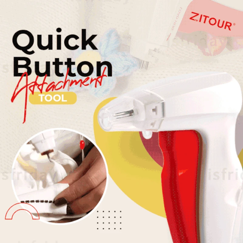 Zitour® Quick Button Attachment Tool Fastener Snap Pliers Button Press Machine Sewing Tool Strength Saving And Finger Protection
Zitour® Quick Button Attachment Tool Fastener Snap Pliers Button Press Machine Sewing Tool Strength Saving And Finger Protection