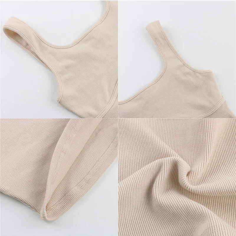 Sampic Underwear 2021 Summer Ribbed Knitted Sexy Square Collar White Crop Tops Casual Women Off Shoulder Tank Top
Sampic Underwear 2021 Summer Ribbed Knitted Sexy Square Collar White Crop Tops Casual Women Off Shoulder Tank Top