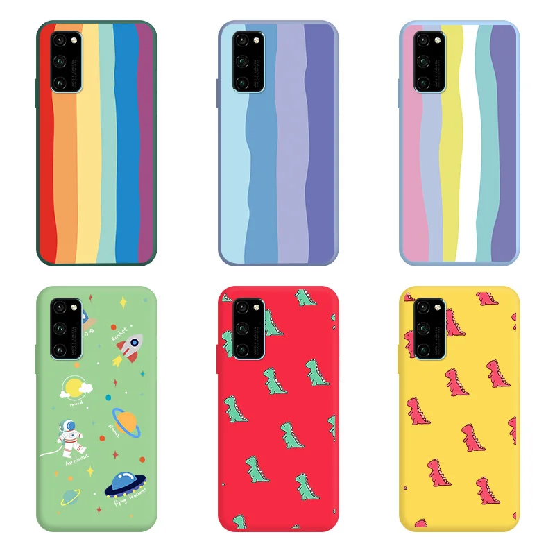 For Huawei Honor V10 V20 V30 Pro Case Soft Silicone Cartoon Painted Flower Dinosaur Woman Candy Colors Phone Protection Cover
For Huawei Honor V10 V20 V30 Pro Case Soft Silicone Cartoon Painted Flower Dinosaur Woman Candy Colors Phone Protection Cover