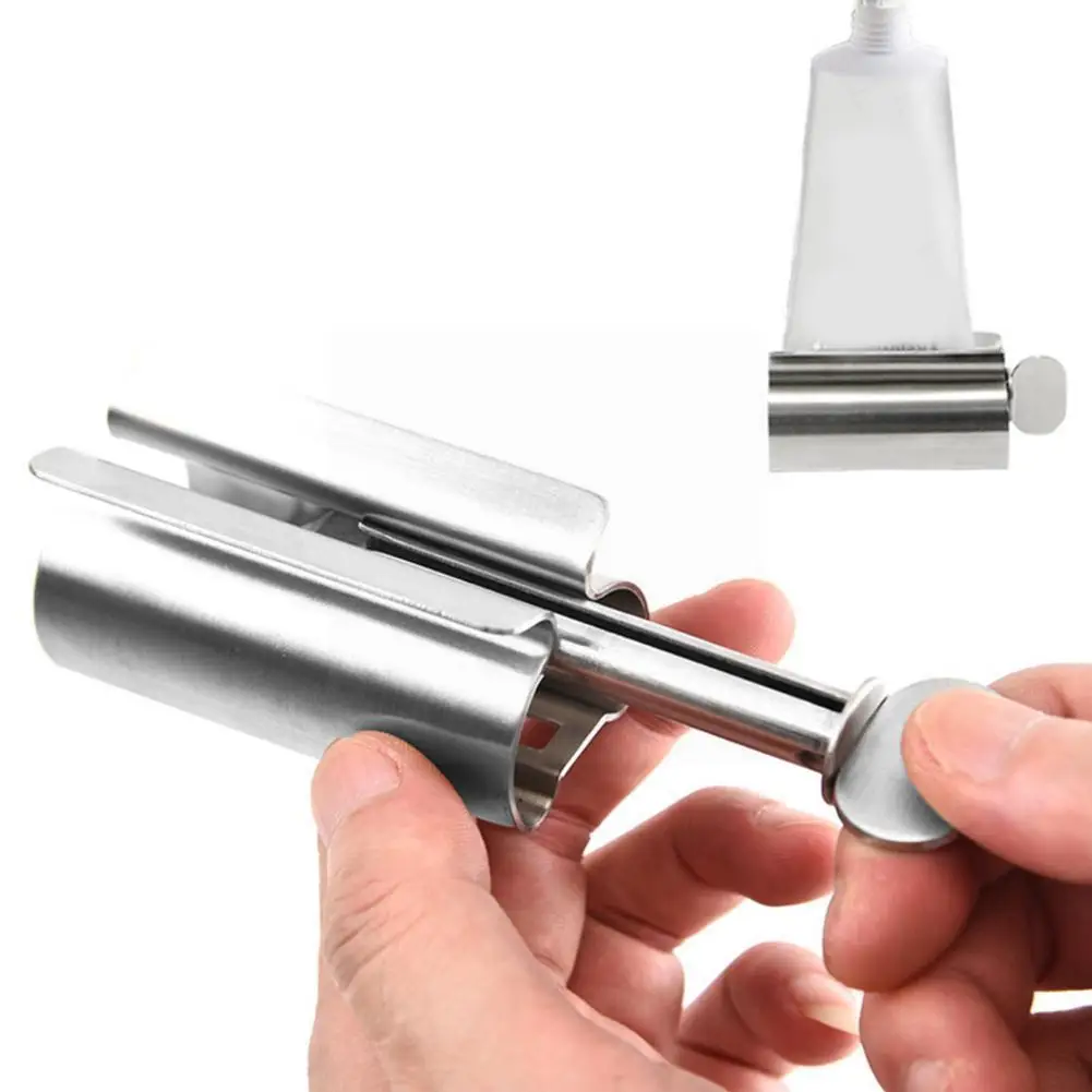 1pc Steel Rolling Toothpaste Squeezer Roller Metal Squeezer Bathroom Tool Tube Tooth Dispenser Squeezing Paste G9g5
1pc Steel Rolling Toothpaste Squeezer Roller Metal Squeezer Bathroom Tool Tube Tooth Dispenser Squeezing Paste G9g5