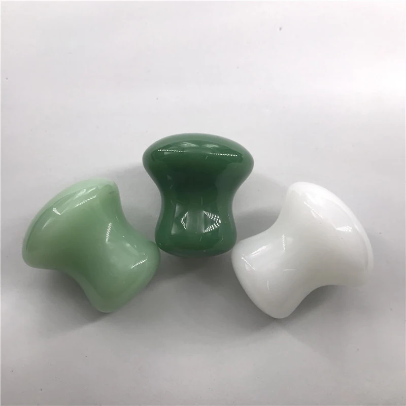 1pcs Mushroom Shape Gua Sha Massager Natural Green Jade Stone Body Massage Facial Back Relax Scraping Plate Home Health Care
1pcs Mushroom Shape Gua Sha Massager Natural Green Jade Stone Body Massage Facial Back Relax Scraping Plate Home Health Care