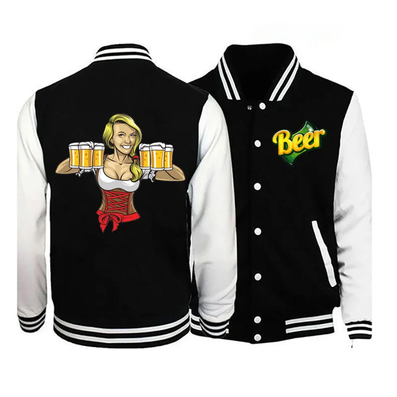 2021Beer new baseball jacket men's casual loose top fashion men's jacket bomber jacket
2021Beer new baseball jacket men's casual loose top fashion men's jacket bomber jacket