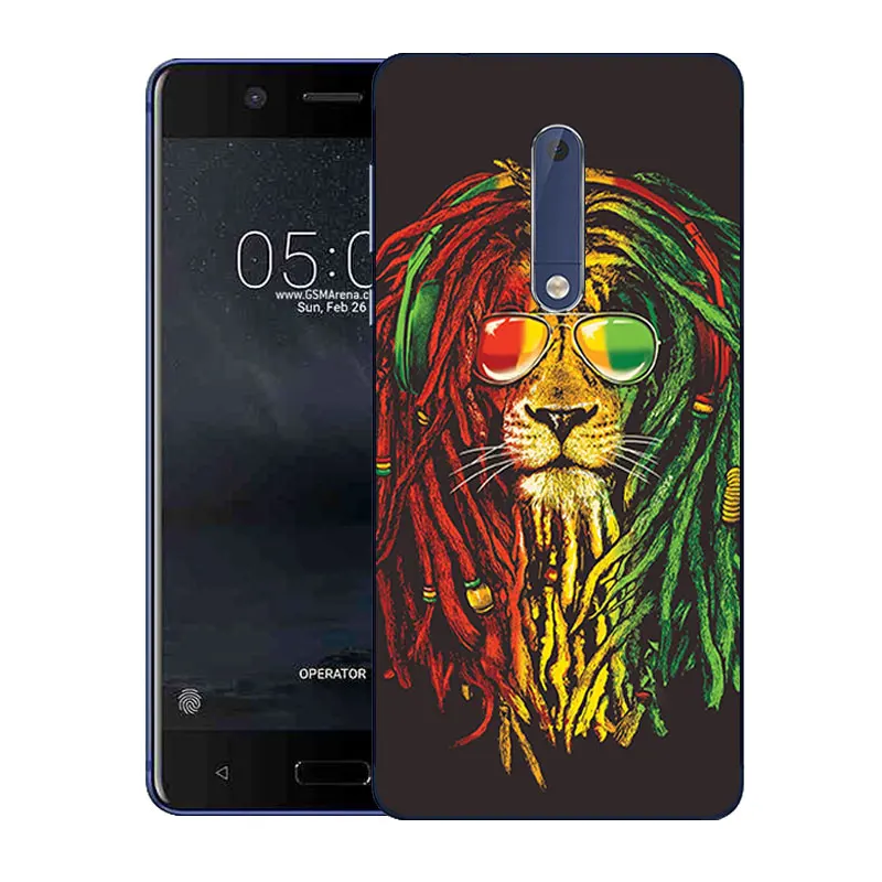 Индивидуальный чехол с рисунком Dangou чехлы для телефонов Nokia Five мягкий