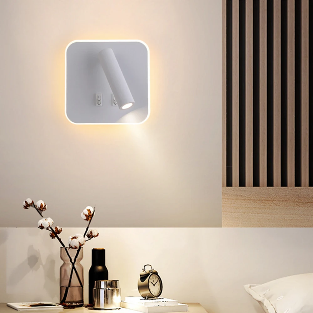 LED Wall Lamp Modern Bedside Light Fixture Indoor Wall Sconce Minimalist Stair Bedroom Reading Lamp Living Room Home Lighting
LED Wall Lamp Modern Bedside Light Fixture Indoor Wall Sconce Minimalist Stair Bedroom Reading Lamp Living Room Home Lighting