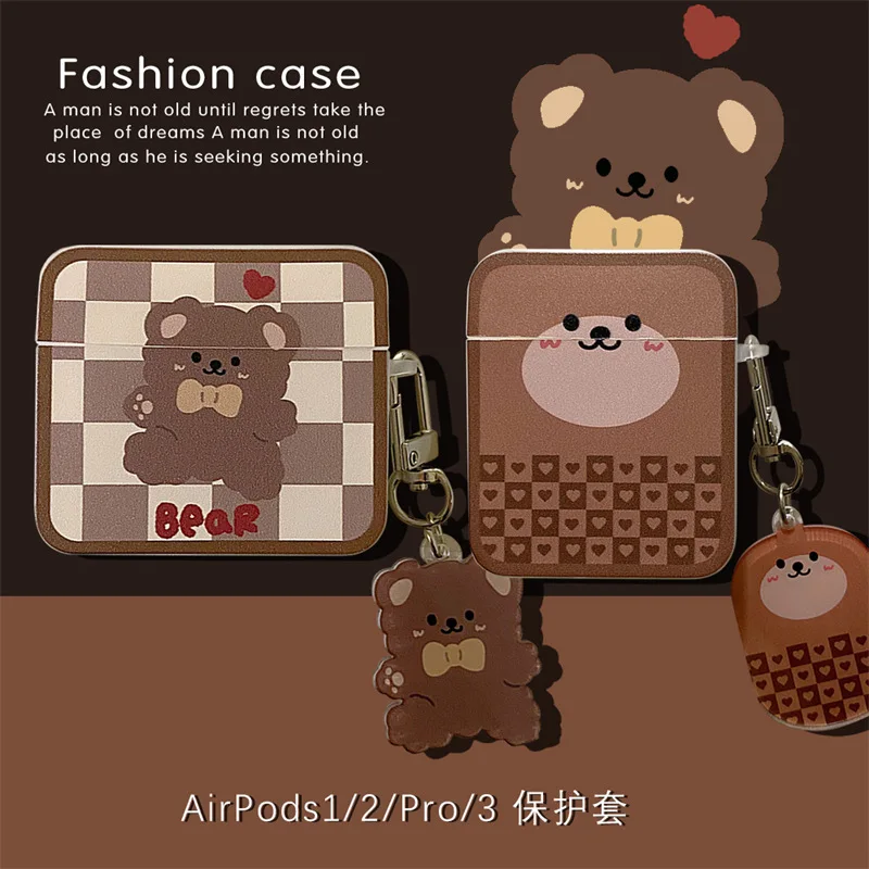 Lattice Bear 2021 AirPods 3 Case Apple AirPods 2 Case Cover AirPods Pro Case IPhone Earbuds Accessories AirPod Case Air Pods 1
Lattice Bear 2021 AirPods 3 Case Apple AirPods 2 Case Cover AirPods Pro Case IPhone Earbuds Accessories AirPod Case Air Pods 1