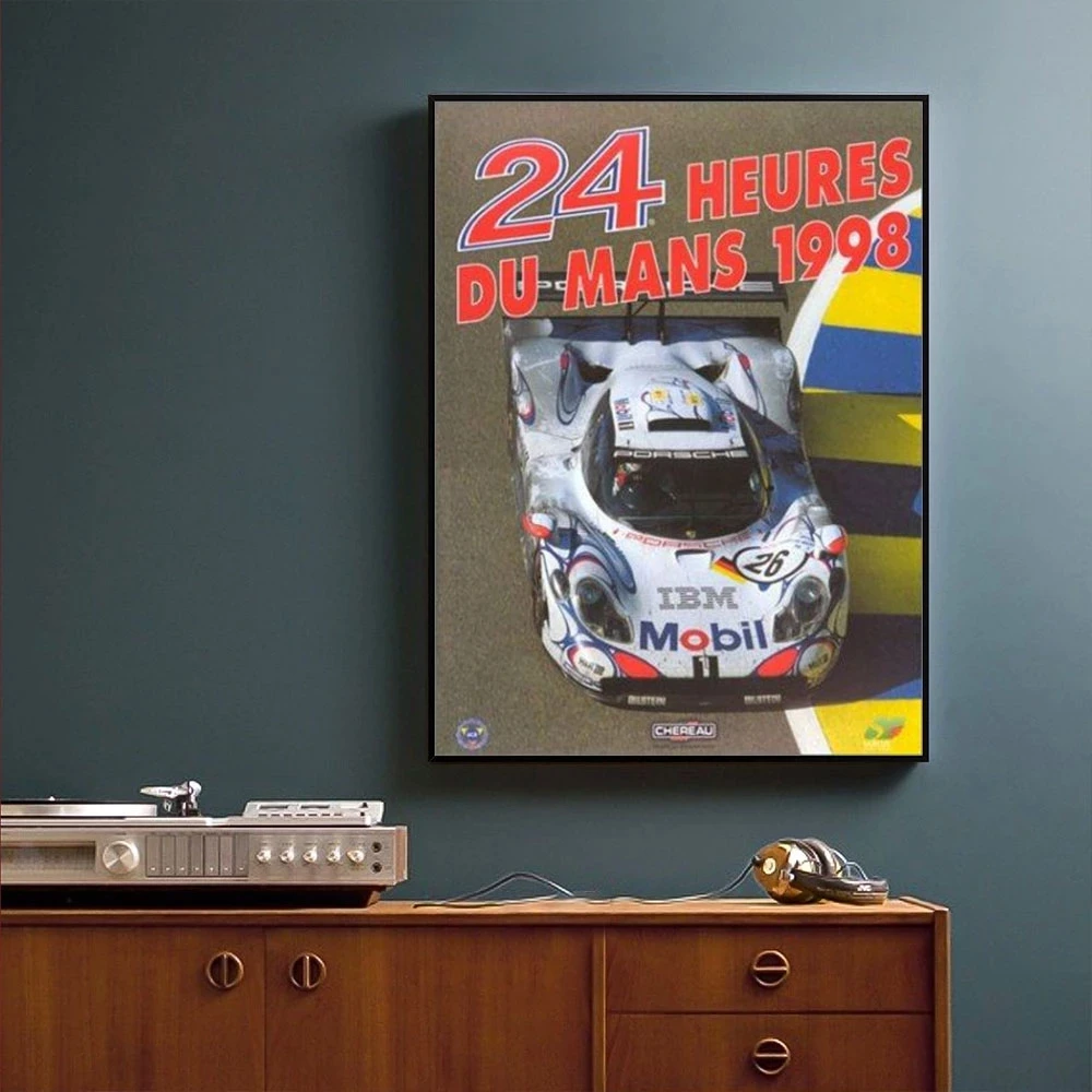 Wall Art 24 Hours Of Le Mans 1998 Canvas Painting HD Prints Racing Car Poster Home Decor Living Room Modular Pictures Framework
Wall Art 24 Hours Of Le Mans 1998 Canvas Painting HD Prints Racing Car Poster Home Decor Living Room Modular Pictures Framework