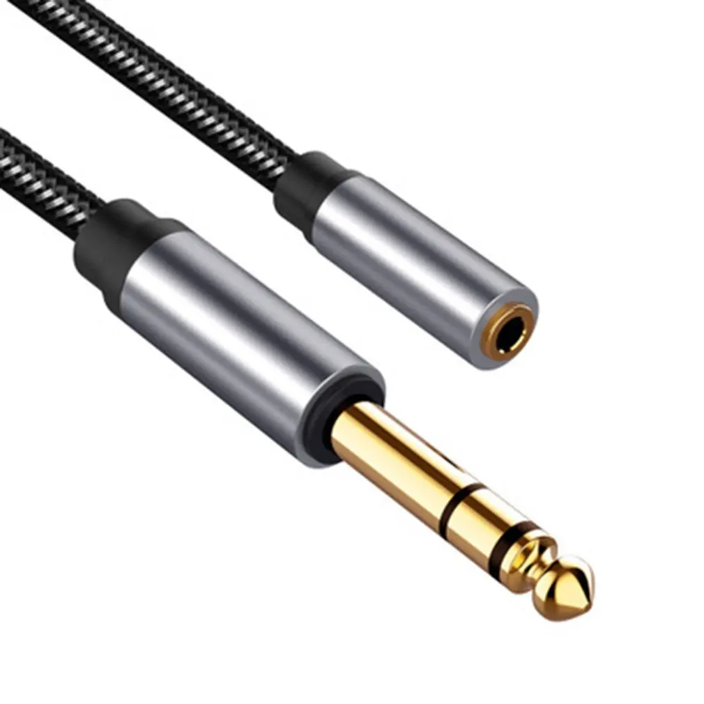 3.5mm Female To 6.5mm Male Audio AUX Cable Headset Microphone Guitar Recording Adapter Gold Plated 6.5 3.5mm Converter
3.5mm Female To 6.5mm Male Audio AUX Cable Headset Microphone Guitar Recording Adapter Gold Plated 6.5 3.5mm Converter
