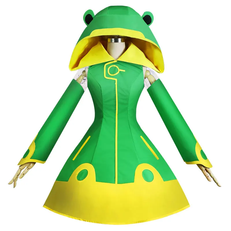 Card Captor sakura frog Sakura costume cosplay costume combat cloth green dress female with hat +socks
Card Captor sakura frog Sakura costume cosplay costume combat cloth green dress female with hat +socks