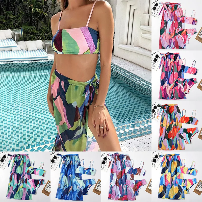 Swimsuit women 2021 new ladies swimsuit geometric sexy three-piece swimsuit bikini suit
Swimsuit women 2021 new ladies swimsuit geometric sexy three-piece swimsuit bikini suit