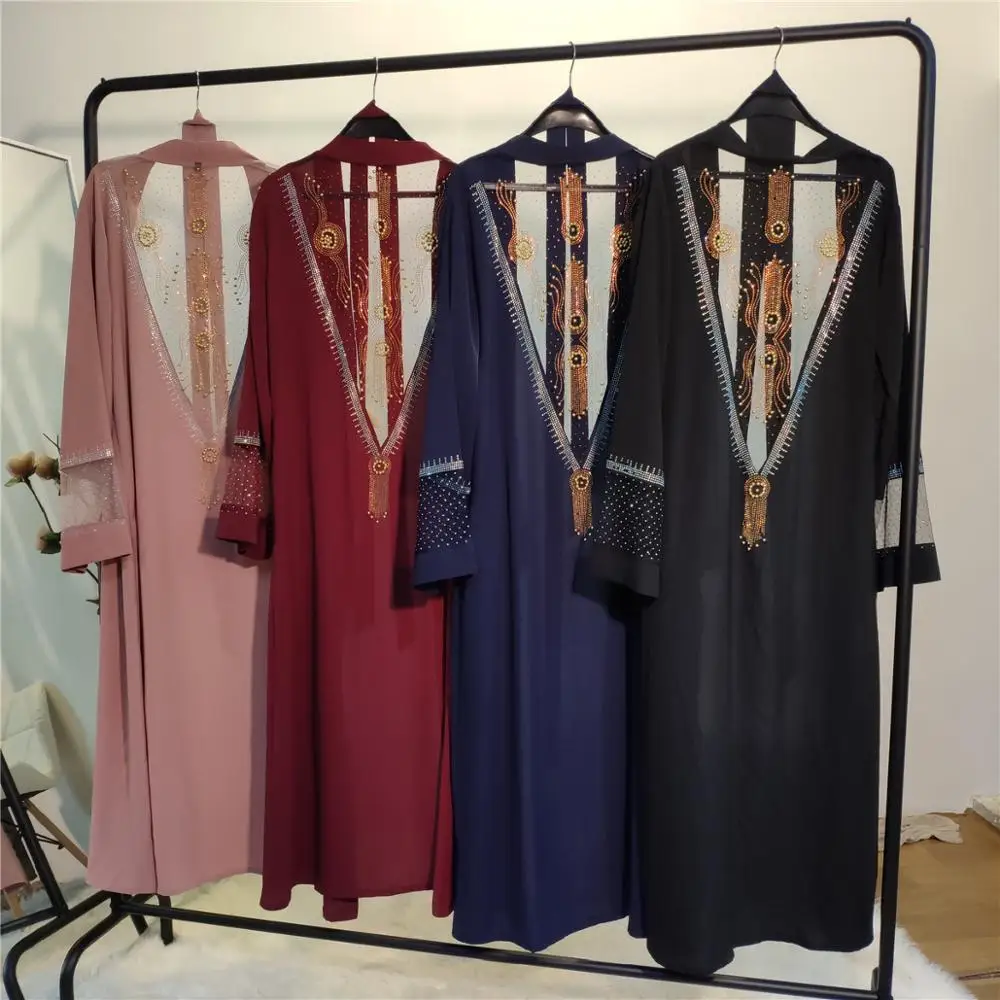 Мусульманское платье Abaya с бисером, ажурное Сетчатое кимоно, кардиган, арабский, Мубарек, Рамадан, Vestidos, Африканский Дашики, кафтан, исламска...
Мусульманское платье Abaya с бисером, ажурное Сетчатое кимоно, кардиган, арабский, Мубарек, Рамадан, Vestidos, Африканский Дашики, кафтан, исламска...