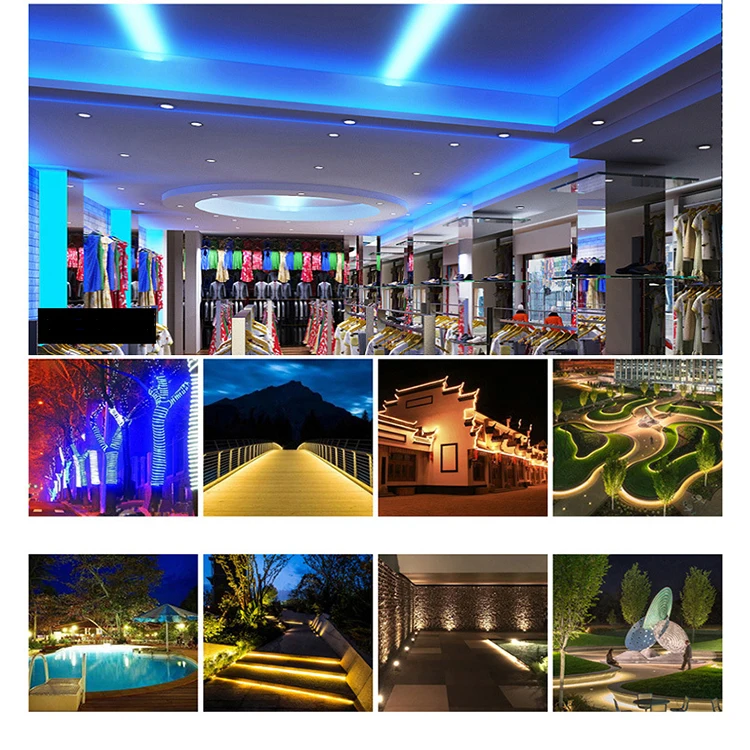 24 KEY LED Strips Lights Bluetooth Luces Led RGB 5050 Flexible Waterproof Tape Diode 5M10M Remote Control Adapter Led Strip 12v
24 KEY LED Strips Lights Bluetooth Luces Led RGB 5050 Flexible Waterproof Tape Diode 5M10M Remote Control Adapter Led Strip 12v