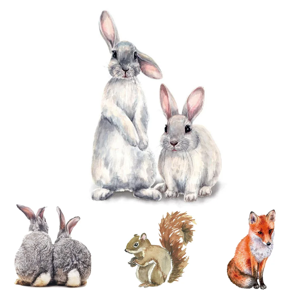 Cute Animals Rabbits Fox Bird Wall Sticker Children's Kids Room Home Decoration Living Room Bedroom Wallpaper Removable Stickers
Cute Animals Rabbits Fox Bird Wall Sticker Children's Kids Room Home Decoration Living Room Bedroom Wallpaper Removable Stickers