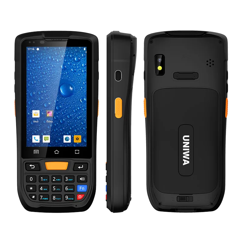

UNIWA HS001 IP67 Waterproof Smartphone Android 9.0 Mobile Phone 4300mAh NFC Cellphone Support UHF PSAM 2GB RAM 16GB ROM 8MP