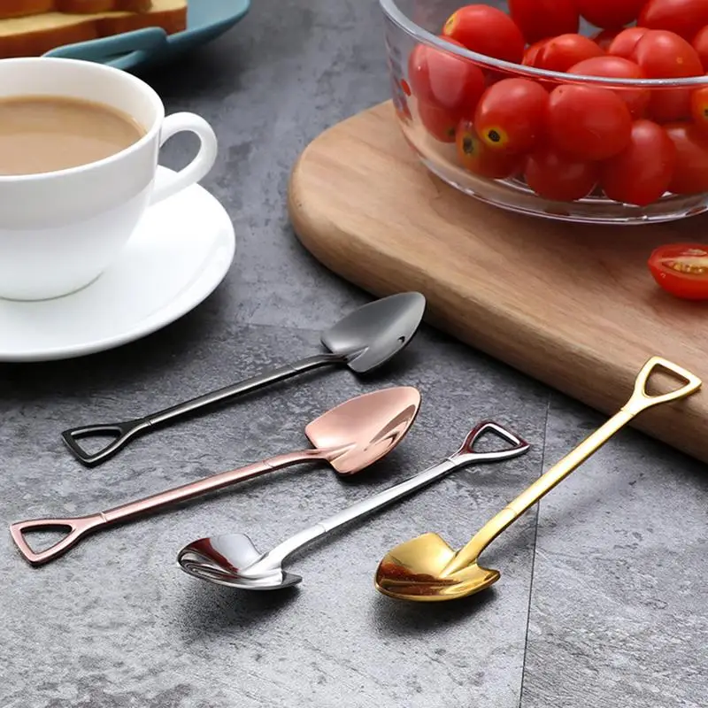 Retro Shovel Flat Coffee Tea Ice Cream Metal Spoon Fork Gift Creative Bar Stainless Steel 304 Dessert Spoons Kitchen Accessories
Retro Shovel Flat Coffee Tea Ice Cream Metal Spoon Fork Gift Creative Bar Stainless Steel 304 Dessert Spoons Kitchen Accessories