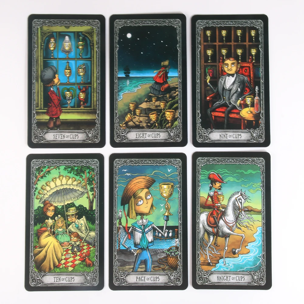 The Dark Mansion Tarot Cards Deck Regular Version 3rd Edition Poker Size High Quality Fullcolor Paper Divination Card Game Brown
The Dark Mansion Tarot Cards Deck Regular Version 3rd Edition Poker Size High Quality Fullcolor Paper Divination Card Game Brown