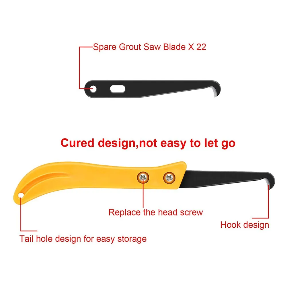 22pcs Grout Removal Tools-grout Removal Blade, Edge Sealing Tool Kit In-depth Gap Cleaning High Quality
22pcs Grout Removal Tools-grout Removal Blade, Edge Sealing Tool Kit In-depth Gap Cleaning High Quality