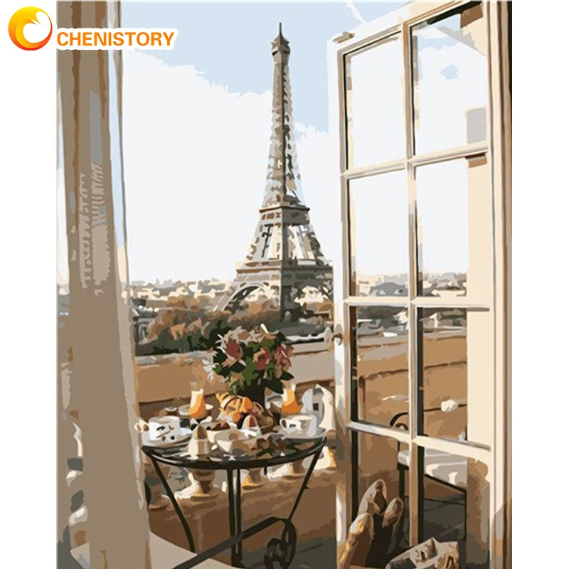 CHENISTORY Tower Scenery Painting By Numbers In Paris, France Acrylic Paint On Canvas Pictures By Numbers Home Decor DIY Kit
CHENISTORY Tower Scenery Painting By Numbers In Paris, France Acrylic Paint On Canvas Pictures By Numbers Home Decor DIY Kit