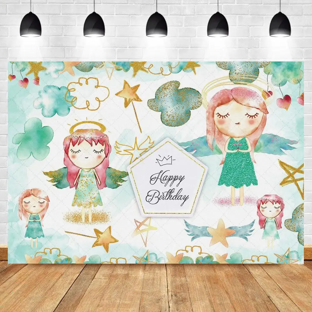 Wishing Stick Angel Happy Birthday Backdrops Photography Girl Princess Party Decoration Photo Background For Decor
Wishing Stick Angel Happy Birthday Backdrops Photography Girl Princess Party Decoration Photo Background For Decor