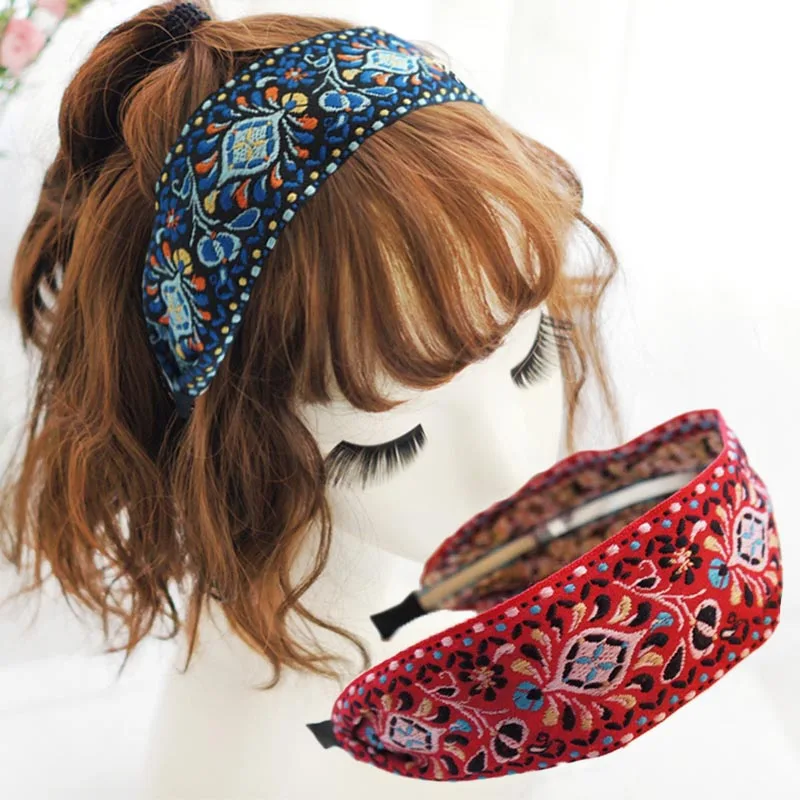 1 шт., Женская повязка на голову с цветочной вышивкой
1 шт., Женская повязка на голову с цветочной вышивкой