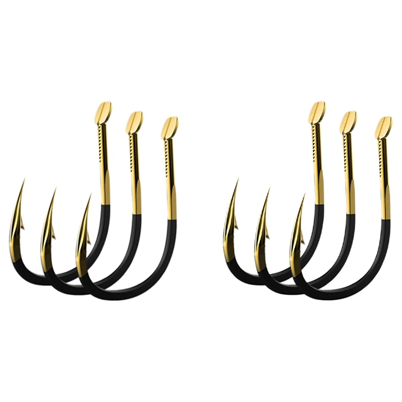 40Pcs Fishing Hooks Fishing Tackle Durable Fishhooks Carp Barbed Hook Ocean River Lake Size 4 & 10
40Pcs Fishing Hooks Fishing Tackle Durable Fishhooks Carp Barbed Hook Ocean River Lake Size 4 & 10