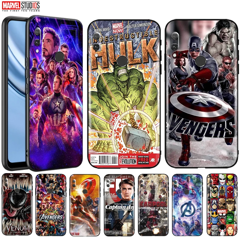 Marvel Phone Case For Huawei Y7 Pro Prime 2019 Y7a Y7p Funda Cover Avengers Captain America IronMan SpiderMan Hulk Deadpool
Marvel Phone Case For Huawei Y7 Pro Prime 2019 Y7a Y7p Funda Cover Avengers Captain America IronMan SpiderMan Hulk Deadpool