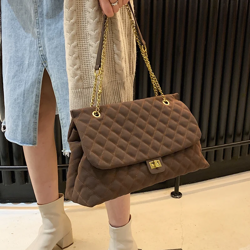 High Quality Luxury Bags For Women 2021 Fashion Designer Shoulder Bag Large Capacity Tote Bag Crossbody Shopping Quilted Bag
High Quality Luxury Bags For Women 2021 Fashion Designer Shoulder Bag Large Capacity Tote Bag Crossbody Shopping Quilted Bag