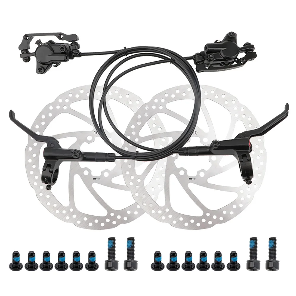 Bicycle Brake Hydraulic Disc Brake Fast Mountain Bike Brake Hydraulic Aluminum Alloy Universal Bicycle Hydraulic Disc Brake Set
Bicycle Brake Hydraulic Disc Brake Fast Mountain Bike Brake Hydraulic Aluminum Alloy Universal Bicycle Hydraulic Disc Brake Set