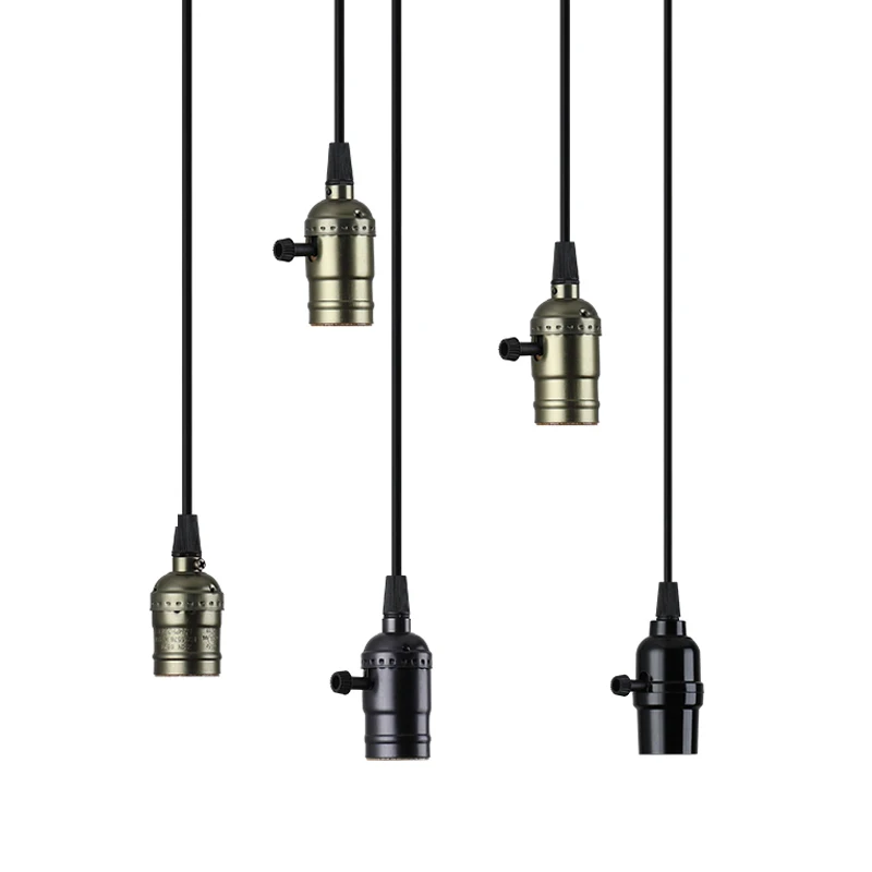2021 Hot Selling Lamp Base E27 110-220v Vintage Retro Lamp Holder Pendant Bulb Light Screw Socket 2Colors
2021 Hot Selling Lamp Base E27 110-220v Vintage Retro Lamp Holder Pendant Bulb Light Screw Socket 2Colors