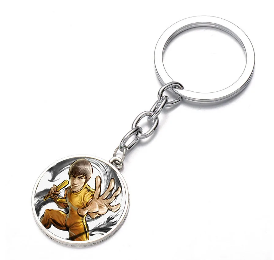 Chinese Kungfu Star Cartoon Keychain Glass Dome Key Chain Bag Charm Pendant Bronze black Holder Kids boys girl Gift key ring
Chinese Kungfu Star Cartoon Keychain Glass Dome Key Chain Bag Charm Pendant Bronze black Holder Kids boys girl Gift key ring