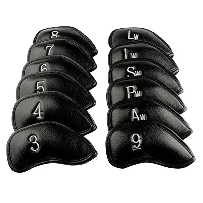12 Pcs/set Portable PU Golf Club Iron Head Covers Protector Golfs Head Cover Set
12 Pcs/set Portable PU Golf Club Iron Head Covers Protector Golfs Head Cover Set