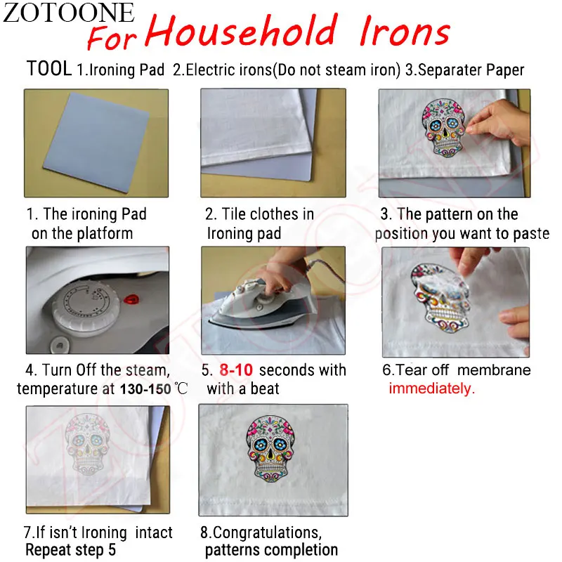 Iron on Transfer for Clothing Thermoadhesive Patches Stickers Diy Punk Patch Textile Vinyl Stripes Rock Appliques for Jackets C
Iron on Transfer for Clothing Thermoadhesive Patches Stickers Diy Punk Patch Textile Vinyl Stripes Rock Appliques for Jackets C