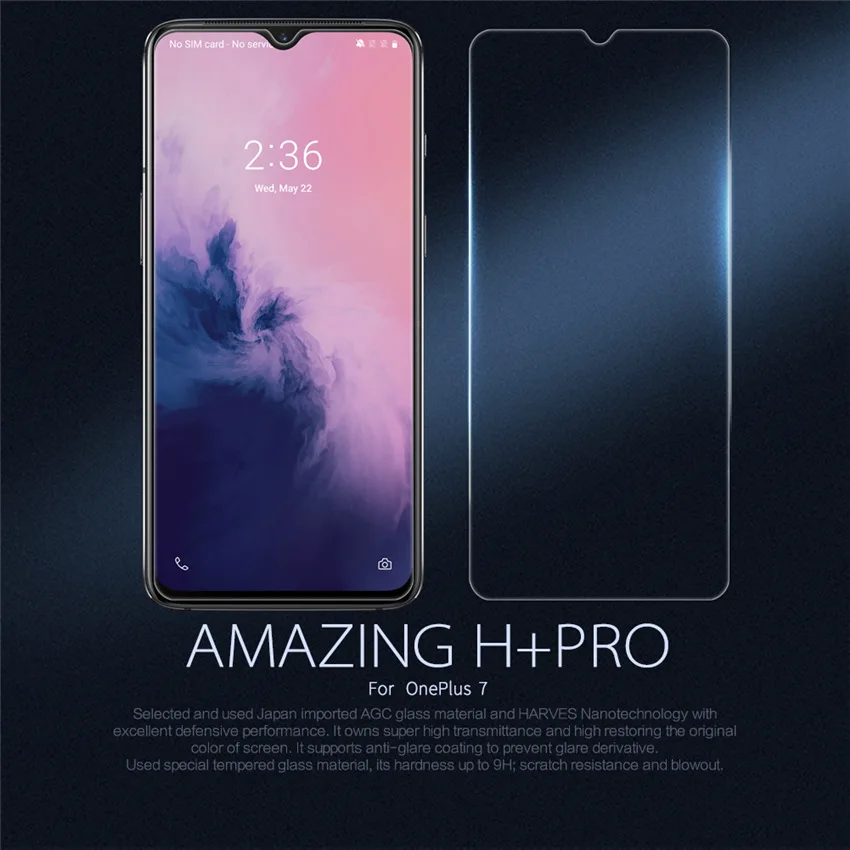 New 2019 For Oneplus 7 Tempered Glass NILLKIN Amazing H+Pro Resistant 2.5D Tempered Glass Screen Protector For Oneplus 7
New 2019 For Oneplus 7 Tempered Glass NILLKIN Amazing H+Pro Resistant 2.5D Tempered Glass Screen Protector For Oneplus 7