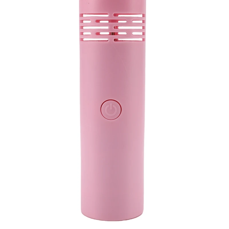 USB Rechargeable Portable Bladeless Fan Handheld Mini Cooler No Leaf Handy Fan with Light for Student, Dormitory, Office
USB Rechargeable Portable Bladeless Fan Handheld Mini Cooler No Leaf Handy Fan with Light for Student, Dormitory, Office