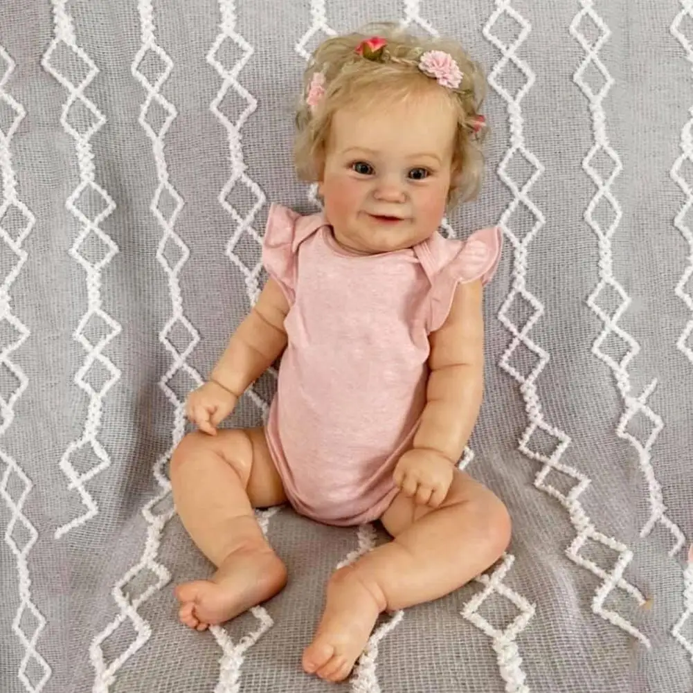 Кукла реборн, 60 см/50 см, популярная милая девочка-Мэдди со светлыми волосами, мягкое тело, кукла ручной работы высокого качества
Кукла реборн, 60 см/50 см, популярная милая девочка-Мэдди со светлыми волосами, мягкое тело, кукла ручной работы высокого качества