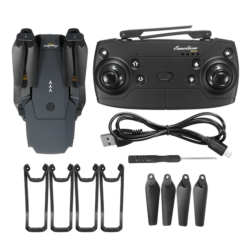 Eachine E58 WIFI FPV With Wide Angle HD Camera High Hold Mode Foldable Arm RC Quadcopter RTF Drone VS VISUO XS809HW H37
Eachine E58 WIFI FPV With Wide Angle HD Camera High Hold Mode Foldable Arm RC Quadcopter RTF Drone VS VISUO XS809HW H37