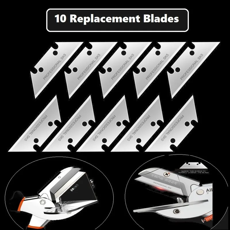SUNSHINE Angle Shear,45 To 120 Degree Miter Cutter Hand Shear Multifunctional PVC PE Plastic Pipe Scissors
SUNSHINE Angle Shear,45 To 120 Degree Miter Cutter Hand Shear Multifunctional PVC PE Plastic Pipe Scissors