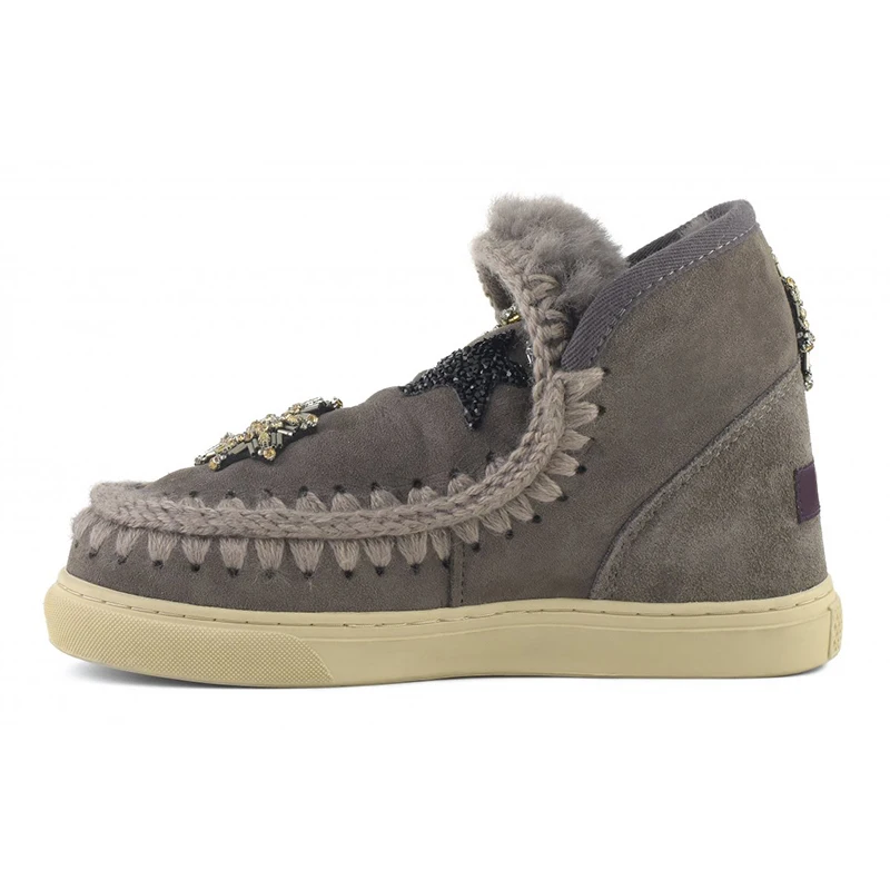 Moug winter women snow ankle boots Original eskimo sneaker star patches & mink fur trim sheepskin girl's flats ladies shoes
Moug winter women snow ankle boots Original eskimo sneaker star patches & mink fur trim sheepskin girl's flats ladies shoes