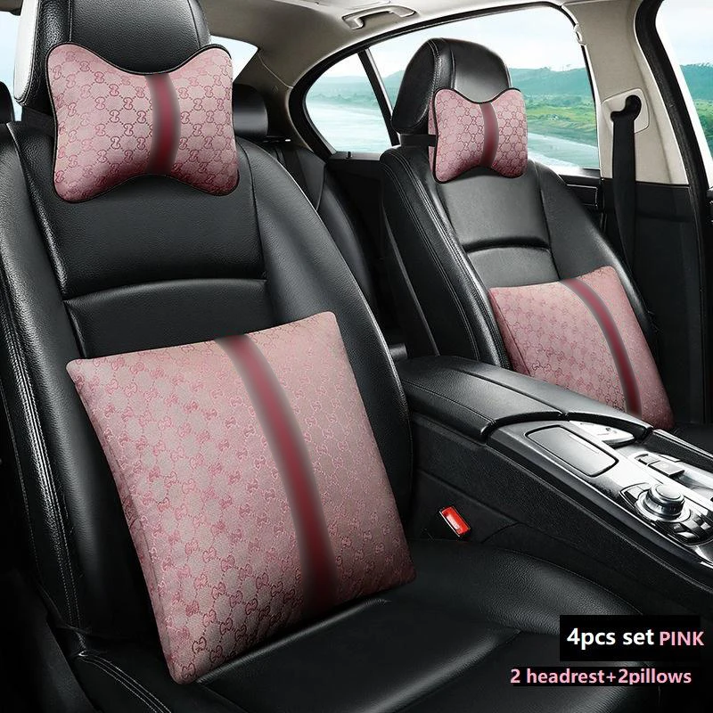 Car Accessories 2 Pieces Seat belt cover High Quality Neck Headrest Pillows For Car Seat Cover Headrest Pillows covers Pink
Car Accessories 2 Pieces Seat belt cover High Quality Neck Headrest Pillows For Car Seat Cover Headrest Pillows covers Pink