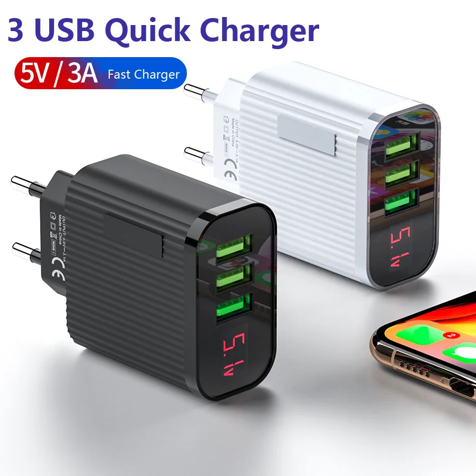 5V 3A USB Charger Phone Power Plug Wall Charger Travel Apapter for iphone 11 pro 8 X Samsung Xiaomi Mobile Phone Charger EU plug
5V 3A USB Charger Phone Power Plug Wall Charger Travel Apapter for iphone 11 pro 8 X Samsung Xiaomi Mobile Phone Charger EU plug