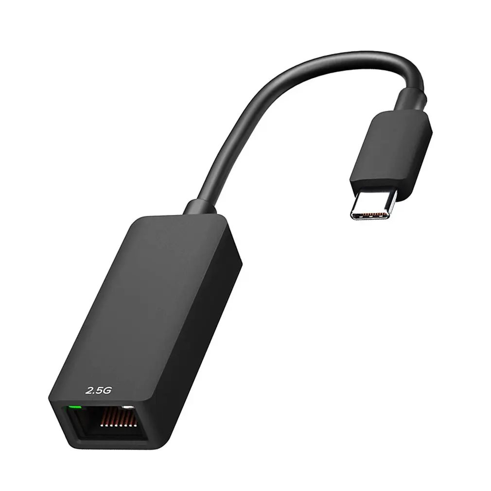 Ethernet Adapter Supporting Connection Speeds Up To 2.5Gbps Type C To 2500M Gigabit LAN Ethernet Cable Adapter
Ethernet Adapter Supporting Connection Speeds Up To 2.5Gbps Type C To 2500M Gigabit LAN Ethernet Cable Adapter