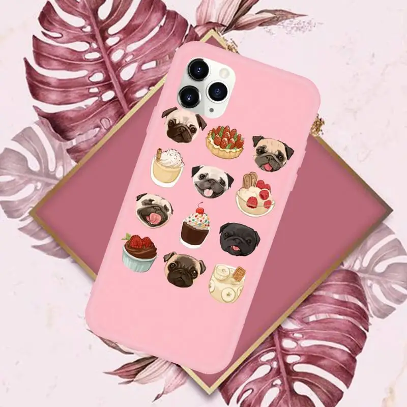 Cute Pug French Bulldog Phone Case Candy Color for iPhone 11 12 mini pro XS MAX 8 7 6 6S Plus X SE 2020 XR
Cute Pug French Bulldog Phone Case Candy Color for iPhone 11 12 mini pro XS MAX 8 7 6 6S Plus X SE 2020 XR