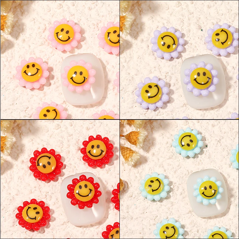 1 Pack of 10 Nail Art Small Daisies Longshang Village Sunflower Rainbow Cartoon Smiley Series DIY Nail Art Decoration Accessorie
1 Pack of 10 Nail Art Small Daisies Longshang Village Sunflower Rainbow Cartoon Smiley Series DIY Nail Art Decoration Accessorie